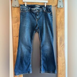 Torrid Luxe Slim Boot Super Stretch Denim Jeans Size 16